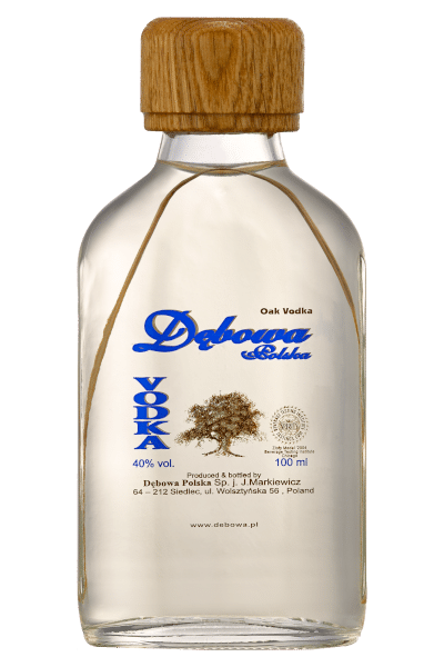 wódka dębowa 0 1 piersiówka
