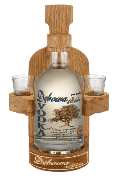 wódka dębowa 0 7 w dębowym singlu