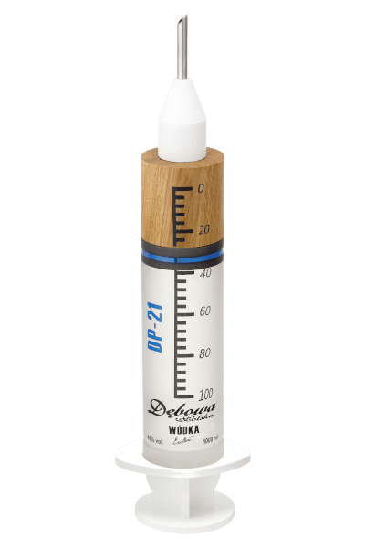 wódka dębowa excellent 1 0 w strzykawce