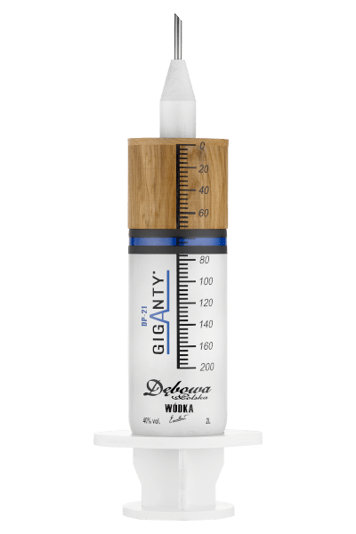 wódka excellent 2 0 w kształcie strzykawki