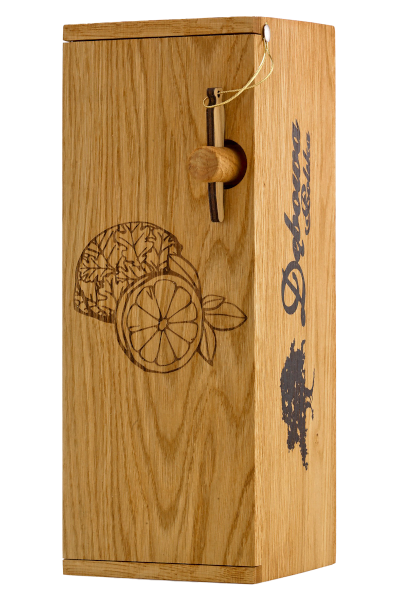 Likier Cytrynówka z miodem 0,7 skrzynka ze skoblem