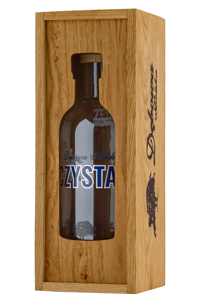Wódka Dębowa czysta 0,7 skrzynka zasuwana - obrazek 2
