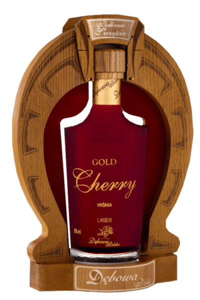 Likier Gold Cherry Wiśnia 0,7l  Podkowa Szczęścia