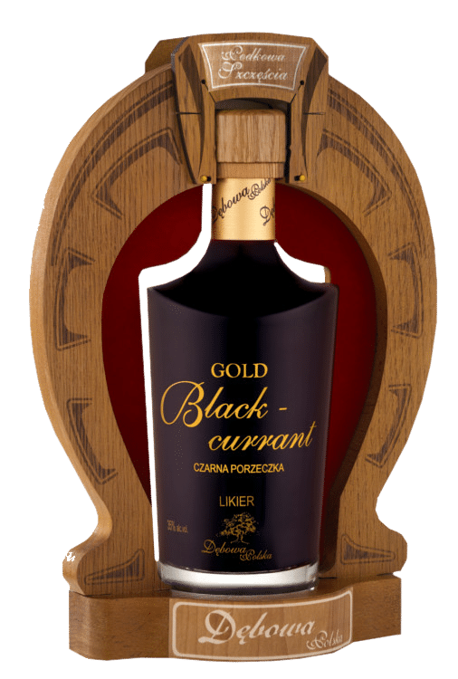 Likier Gold Blackcurrant Czarna Porzeczka 0,7 Podkowa Szczęścia