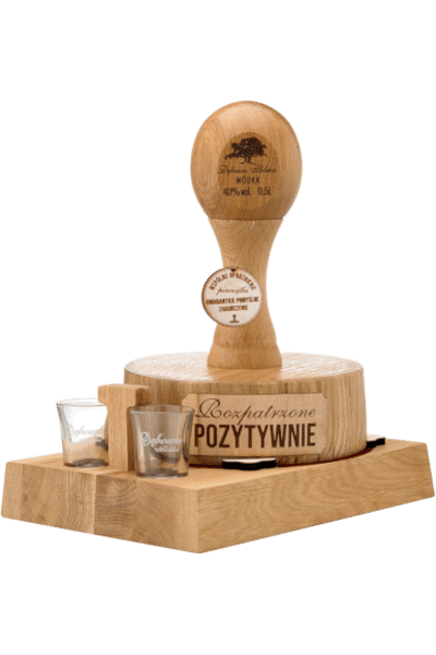 Wódka Dębowa Polska Excellent 0,50l Pieczątka z podstawą